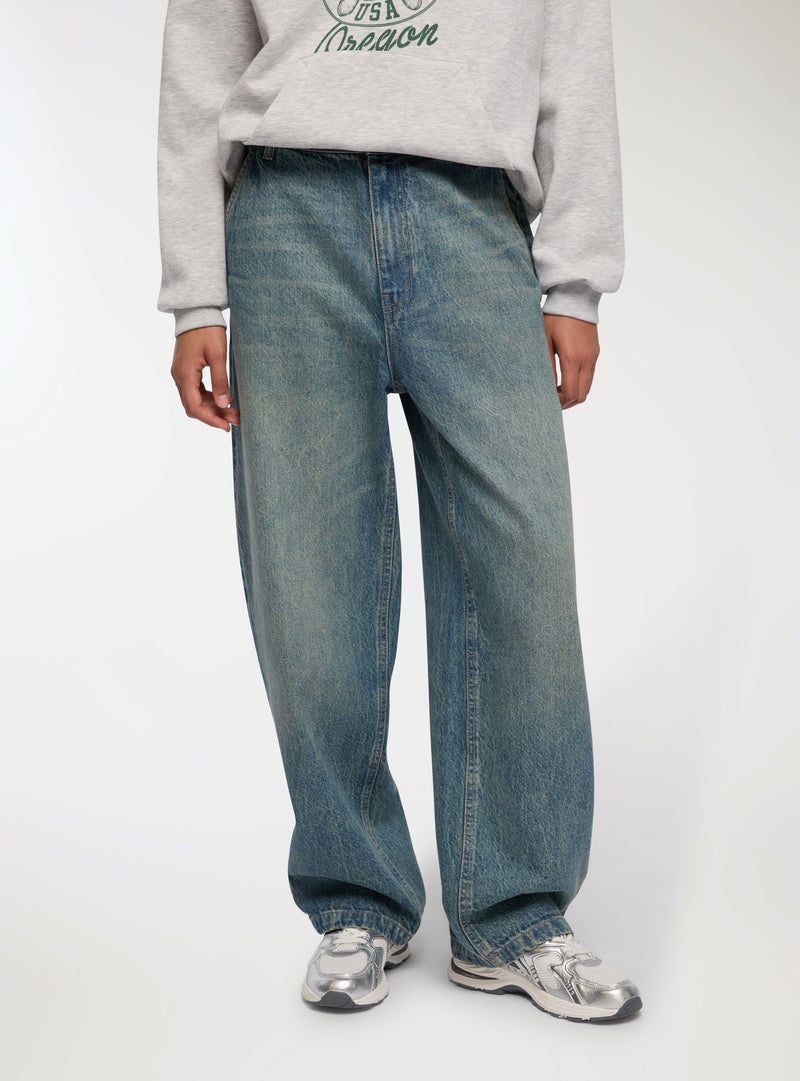Baggy Jeans Blue Denim Medio