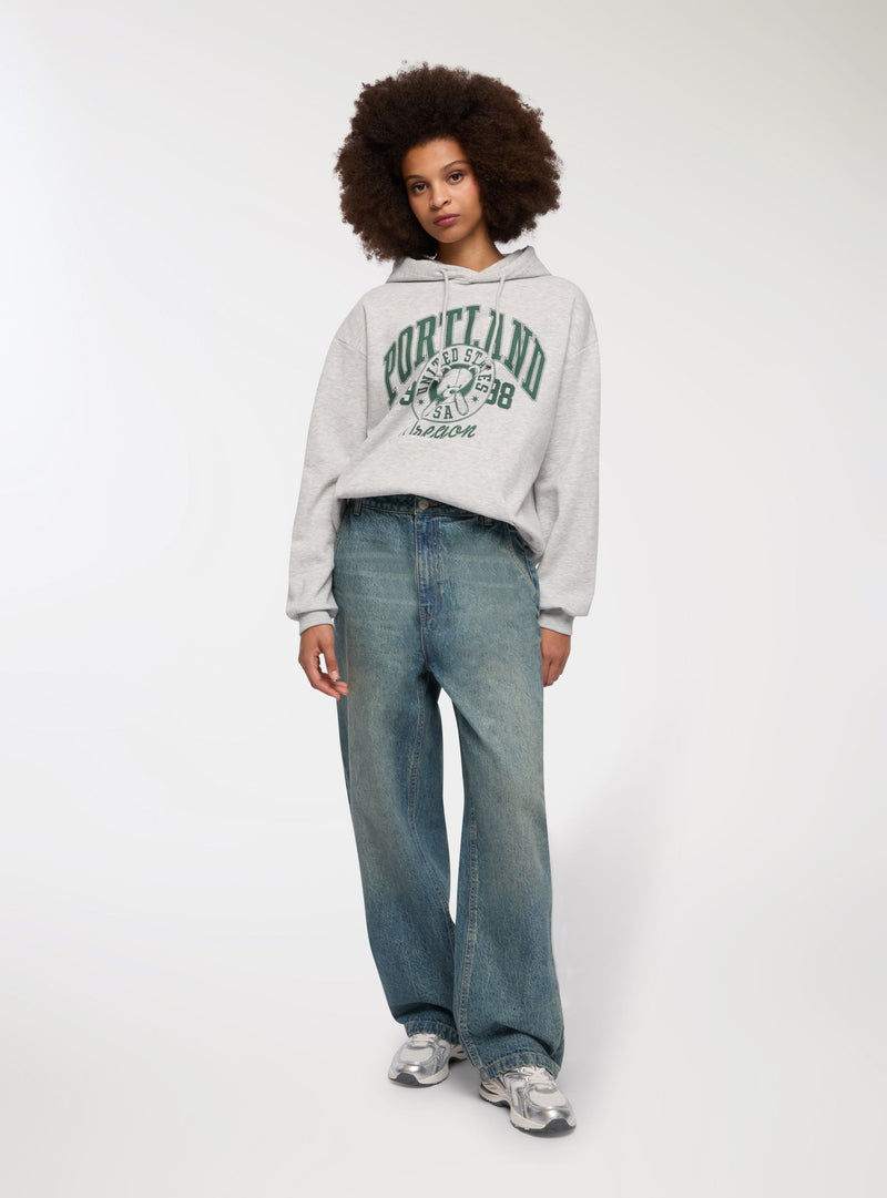 Baggy Jeans Blue Denim Medio