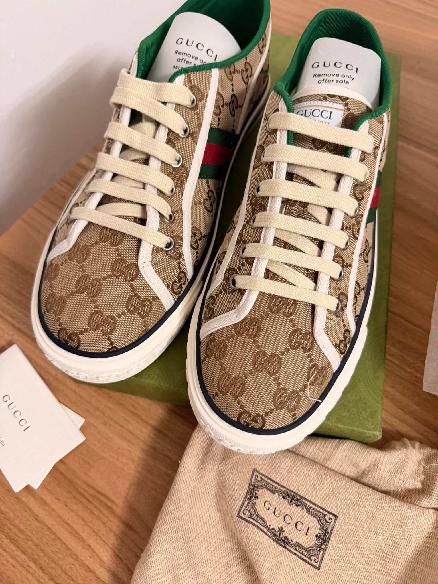 Gucci Tennis 1977 GG Canvas