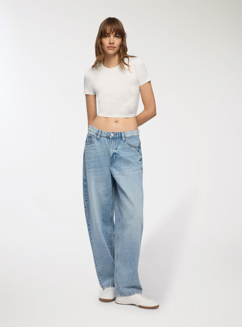 Jeans chiari balloon fit - Blu denim chiaro
