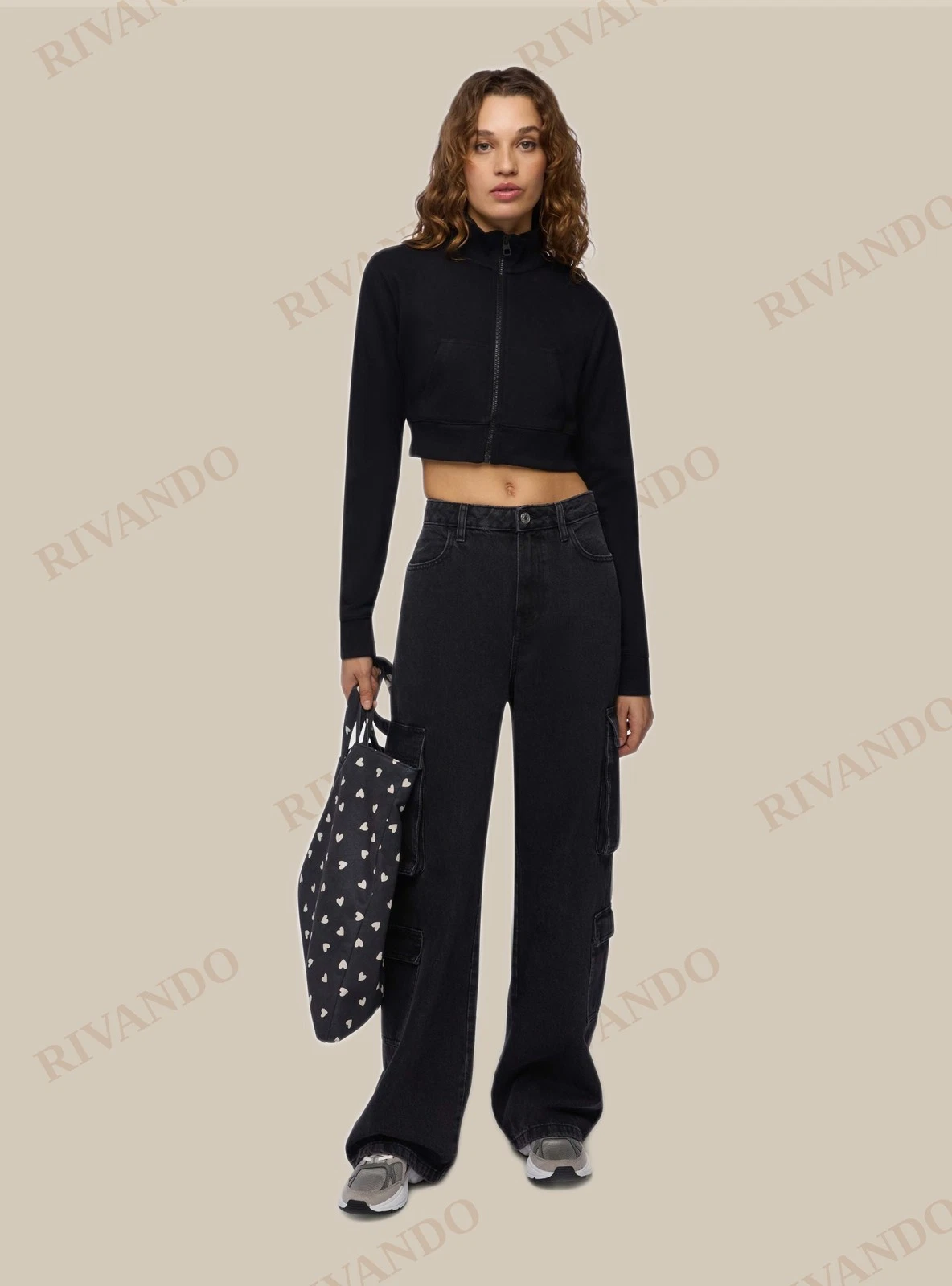 Cargo-Jeans Tasca Cargo Denim