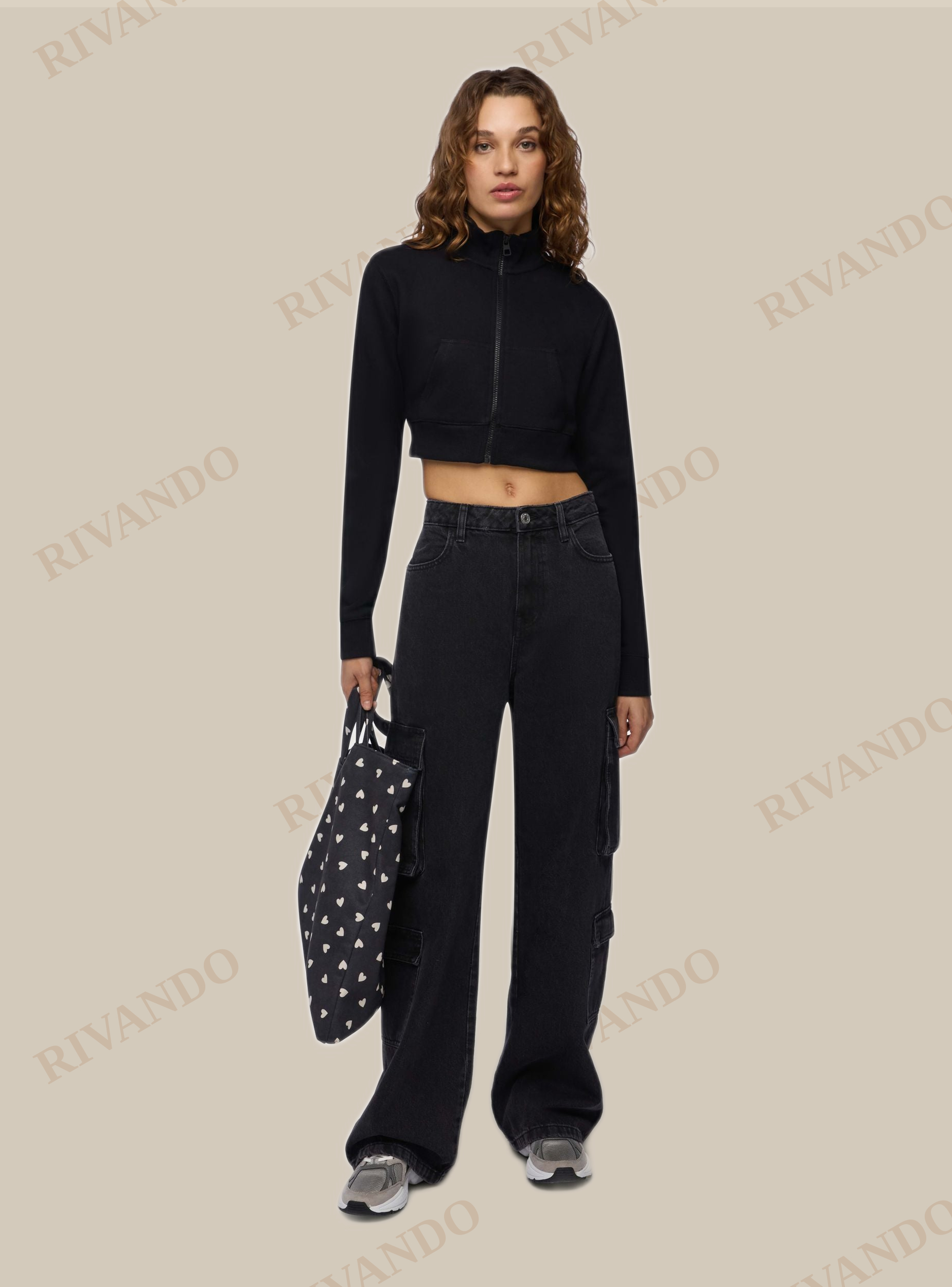Cargo-Jeans Tasca Cargo Denim